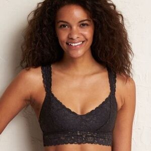 Aerie Black Bralette